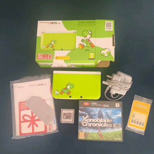 Nintendo 3ds yoshi edition - xl,