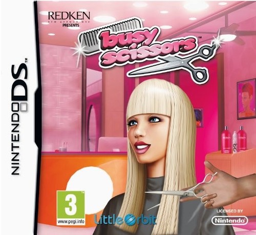 Busy scissors - scissors, (3dsxl/3ds/2ds)